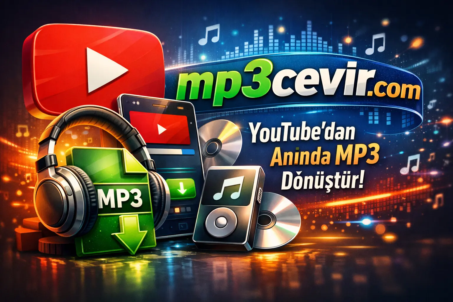 YouTube MP3 Dönüştürme ile Müziğe Anında Ulaş